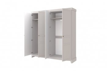 Шкаф 2000 мм распашной ШР-4 Лорето, льняной (БМ) в Серове - serov.mebel-e96.ru