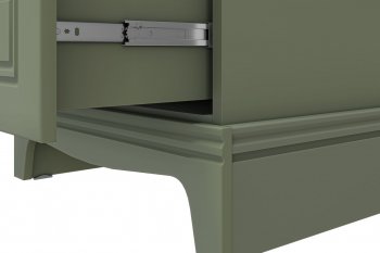 Тумба прикроватная Лорето зеленый самшит (БМ) в Серове - serov.mebel-e96.ru
