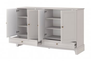 Комод 4 двери 2ящ. Лорето, льняной (БМ) в Серове - serov.mebel-e96.ru