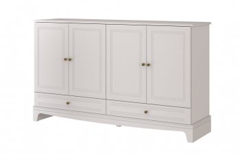 Комод 4 двери 2ящ. Лорето, льняной (БМ) в Серове - serov.mebel-e96.ru
