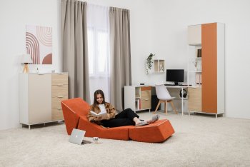 Набор детской мебели Марвэл модульный, бел. (Моби) в Серове - serov.mebel-e96.ru