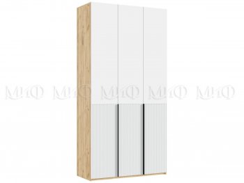 Шкаф 1200 мм Марвэл с доп. ящиками, крафт/белый (Миф) в Серове - serov.mebel-e96.ru