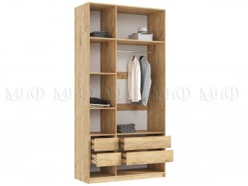 Шкаф 1200 мм Марвэл с доп. ящиками, крафт/графит (Миф) в Серове - serov.mebel-e96.ru