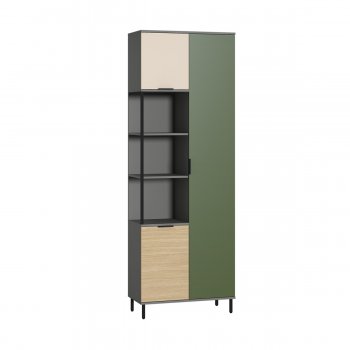 Шкаф комбинированный Марвэл 13.22 сер (Моби) в Серове - serov.mebel-e96.ru