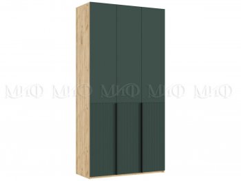 Шкаф 1200 мм Марвэл с доп. ящиками, крафт/грин (Миф) в Серове - serov.mebel-e96.ru