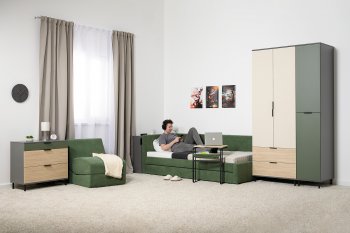 Набор детской мебели Марвэл модульный, сер. (Моби) в Серове - serov.mebel-e96.ru