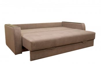 Диван Милан 3, НПБ, ткань Монако 02 (какао) (Хит Диван) в Серове - serov.mebel-e96.ru
