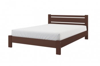 Кровать из массива Милс орех (БМ) в Серове - serov.mebel-e96.ru