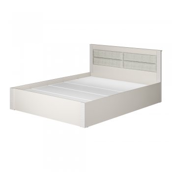 Кровать двуспальная Монако КР-16 кашемир (БТС) в Серове - serov.mebel-e96.ru