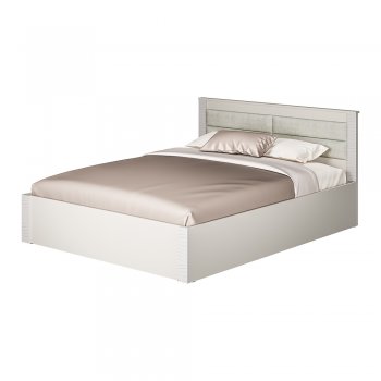 Кровать двуспальная Монако КР-16 кашемир (БТС) в Серове - serov.mebel-e96.ru