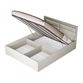 Кровать с подъемным механизмом Монако КР-16 Кашемир (БТС) в Серове - serov.mebel-e96.ru