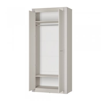 Шкаф для белья 960 мм Монако ШК-37 кашемир (БТС) в Серове - serov.mebel-e96.ru