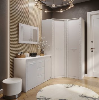 Набор мебели для прихожей Монако Кашемир (модульный) (БТС) в Серове - serov.mebel-e96.ru