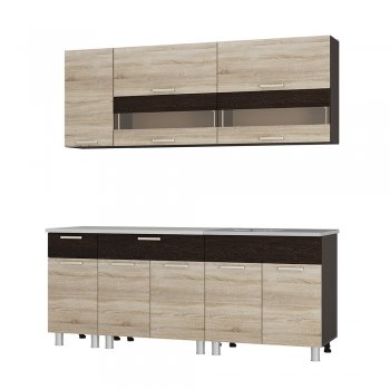 Кухонный гарнитур Монтана 2000 мм (БТС) в Серове - serov.mebel-e96.ru
