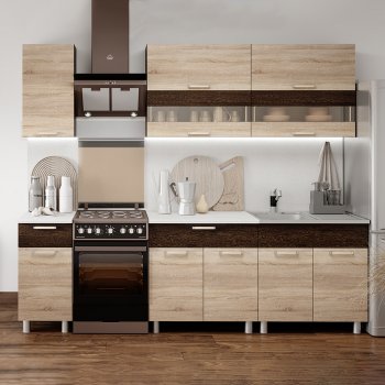 Кухонный гарнитур Монтана 2000 мм (БТС) в Серове - serov.mebel-e96.ru