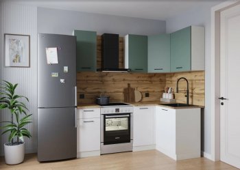 Кухонный гарнитур угловой Муссон 2000*1200 мм (Sanvut) в Серове - serov.mebel-e96.ru