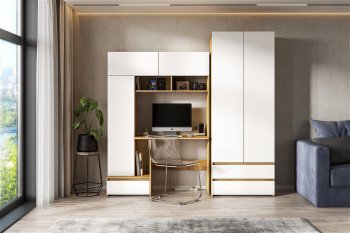 Стол компьютерный Некст-1 + Шкаф (СВ) в Серове - serov.mebel-e96.ru