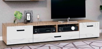 Тумба ТВ Нэнси NEW (2дв.+1ящ.) в Серове - serov.mebel-e96.ru