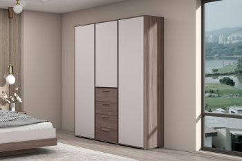Спальный гарнитур Ника, модульный (Зарон) в Серове - serov.mebel-e96.ru