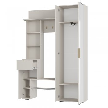 Прихожая Ницца ПР-04 Кашемир (БТС) в Серове - serov.mebel-e96.ru