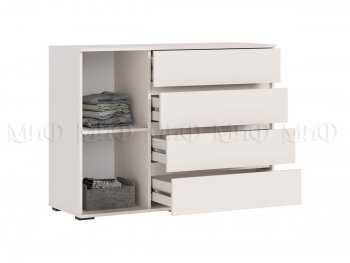 Комод 1 дверь 4 ящика (1200) Норд, кашемир (Миф) в Серове - serov.mebel-e96.ru