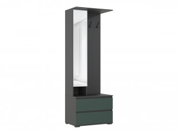 Прихожая Норд графит/изумруд (Миф) в Серове - serov.mebel-e96.ru | фото