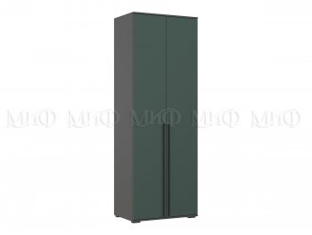 Шкаф 800 мм 2-х ств. Норд графит/изумруд (Миф) в Серове - serov.mebel-e96.ru