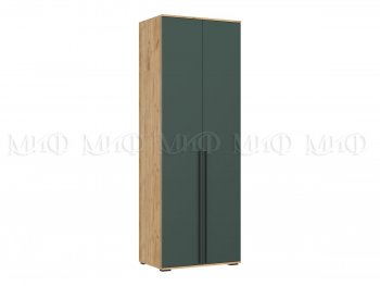 Шкаф 800 мм 2-х ств. Норд крафт/изумруд (Миф) в Серове - serov.mebel-e96.ru