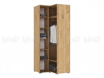 Шкаф угловой Норд крафт/изумруд (Миф) в Серове - serov.mebel-e96.ru