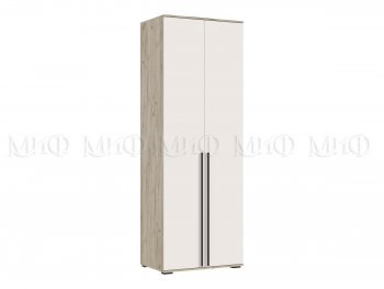 Шкаф 800 мм 2-х ств. Норд крафт серый/кашемир (Миф) в Серове - serov.mebel-e96.ru
