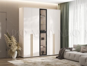 Шкаф Норд+ пенал со стеклом (Миф) в Серове - serov.mebel-e96.ru | фото