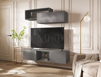 Стенка Норд-1 графит (Миф) в Серове - serov.mebel-e96.ru