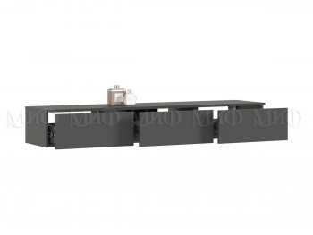 Стенка Норд-2 графит (Миф) в Серове - serov.mebel-e96.ru