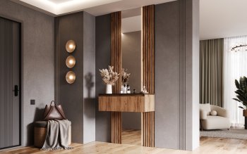 Прихожая+Тумба с зеркалом Норд (Миф) в Серове - serov.mebel-e96.ru