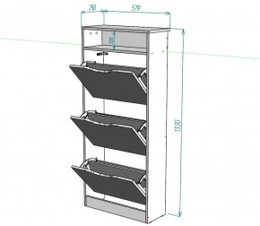 Обувница W10 (ДМ) в Серове - serov.mebel-e96.ru