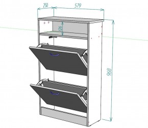 Обувница W5 (Белый) в Серове - serov.mebel-e96.ru