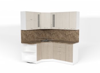 Кухонный гарнитур Ольга оптима 3 1500х1800 мм (Герда) в Серове - serov.mebel-e96.ru