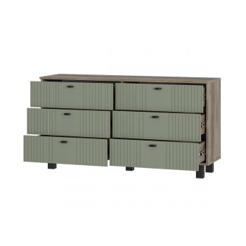 Комод Олива КМ-04 эквалипт софт (БТС) в Серове - serov.mebel-e96.ru