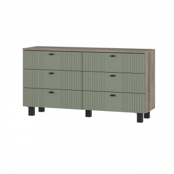 Комод Олива КМ-04 эквалипт софт (БТС) в Серове - serov.mebel-e96.ru