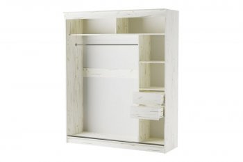 Шкаф-купе 1800 мм Орион крафт белый(Памир) в Серове - serov.mebel-e96.ru