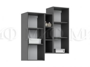 Стенка Оскар графит (Миф) в Серове - serov.mebel-e96.ru