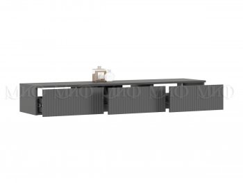 Стенка Оскар комп.2 графит (Миф) в Серове - serov.mebel-e96.ru