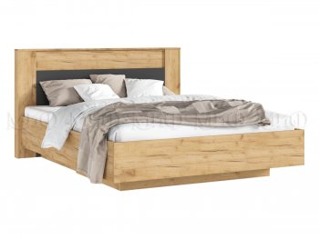 Кровать парящая Остин крафт/графит (Миф) в Серове - serov.mebel-e96.ru