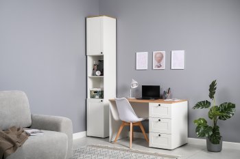 Набор детской мебели Остин белый, модульный (Моби) в Серове - serov.mebel-e96.ru