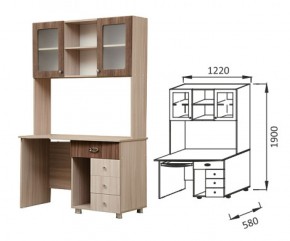 ПМ-1 стол письменный Юниор-6 в Серове - serov.mebel-e96.ru