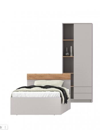 Кровать Прайм кашемир (Олмеко) в Серове - serov.mebel-e96.ru