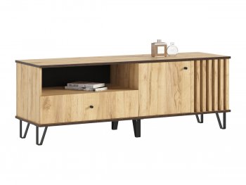 Тумба ТВ (1500) Роджина дуб крафт (Миф) в Серове - serov.mebel-e96.ru