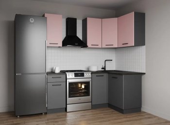 Кухонный гарнитур угловой Роза 2000*1200 мм (Sanvut) в Серове - serov.mebel-e96.ru