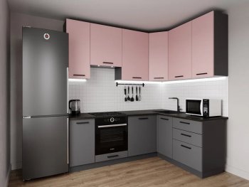 Угловой кухонный гарнитур Роза 2200*1600 мм Sanvut в Серове - serov.mebel-e96.ru