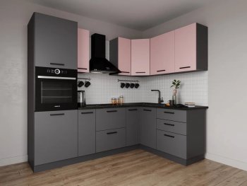 Угловой кухонный гарнитур Роза 2400*1600 мм Sanvut в Серове - serov.mebel-e96.ru